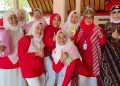 Fatimah Arsini Pimpin Ibu Muslimah Rayakan HUT RI ke-79 di Bale Banjar Taman Griya Jimbaran