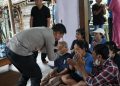 Sentuhan Kasih di Hari Minggu Kapolres Tabanan Peduli di Yayasan Tapasya Stroke Center