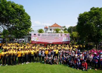 Semarak Bhayangkara Hash 2025 di Tabanan: Ribuan Langkah untuk Kesehatan dan Soliditas Polri-Masyarakat