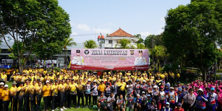 Semarak Bhayangkara Hash 2025 di Tabanan: Ribuan Langkah untuk Kesehatan dan Soliditas Polri-Masyarakat