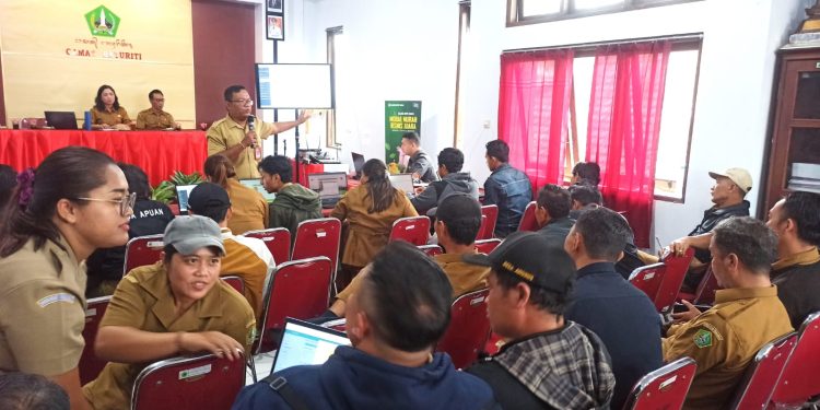 Pemutakhiran Data Kependudukan Dikejar Tenggat Waktu, Diskominfo Tabanan Percepat di Baturiti