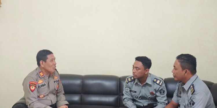 Pengamanan dan Pemantauan, Lapas Tabanan Koordinasi dengan Samapta Polres Tabanan