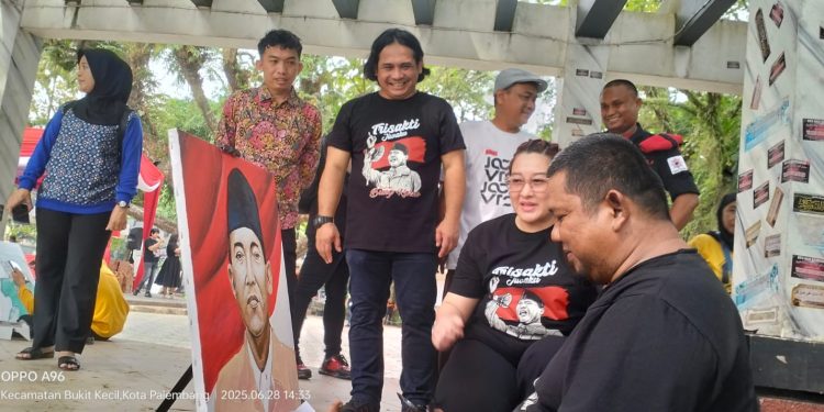 Lomba Melukis Bung Karno oleh DPC PDI Perjuangan Palembang