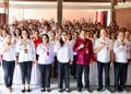 Sosialisasi 6 SPM Posyandu untuk Masyarakat Tabanan oleh Ny. Rai Wahyuni Sanjaya