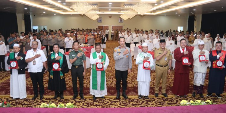 HUT Bhayangkara ke-79 Polda Sumsel Adakan Doa Bersama Lintas Agama