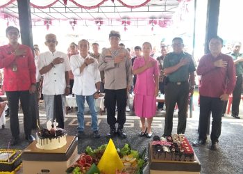 Syukuran HUT Bhayangkara ke-79 Polsek Seltim sebagai Rasa Syukur dan Apresiasi kepada Masyarakat
