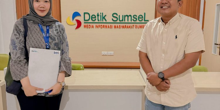 DPD PJS Sumsel Jalin Silaturahmi dengan BTN Syariah Dorong Literasi Haji Amanah Terjangkau
