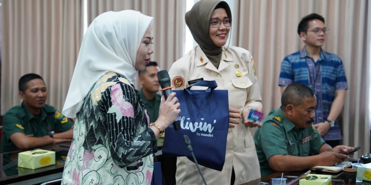 Personel Kodam II/Sriwijaya Ikuti Sosialisasi PKS TNI AD dan Perbankan