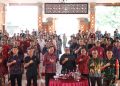 Lepas Sambut Dandim 1619 Tabanan, Letkol Inf Taufiq Hasan Serahkan Tongkat Komando ke Letkol Inf Tri Tanjung Danarjati