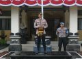 Suasana Haru di Apel Jam Pimpinan Polres Tabanan dengan Pesan Perpisahan Penuh Makna