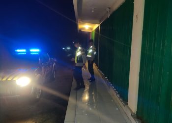 Patroli Blue Light Polsek Penebel Jaga Keamanan Malam untuk Tidur Nyenyak Warga