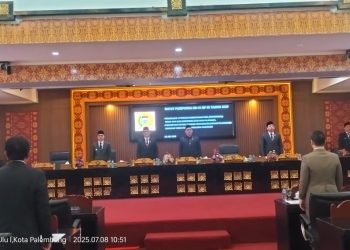 Rapat Paripurna DPRD Kota Palembang Bahas Penambahan Dua Raperda dan Pertanggungjawaban APBD 2024