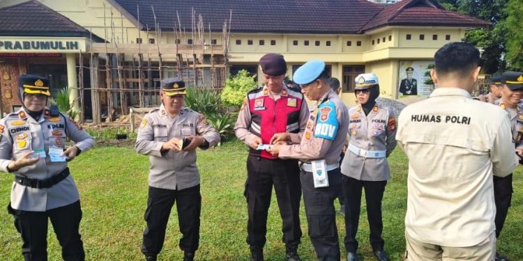 Bid Propam Polda Sumsel Laksanakan Operasi Gaktibplin di Mako 4 Polres Jajaran