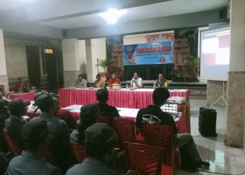 Penyuluhan Narkoba dan Lalu Lintas di Pangkung Tibah Jaga Kamtibmas di Tingkat Desa