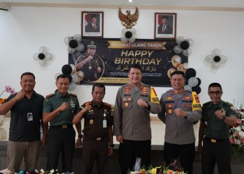 Kuatkan Soliditas Penegak Hukum, Kapolres Tabanan Ikuti HUT ke-47 Kajari Tabanan