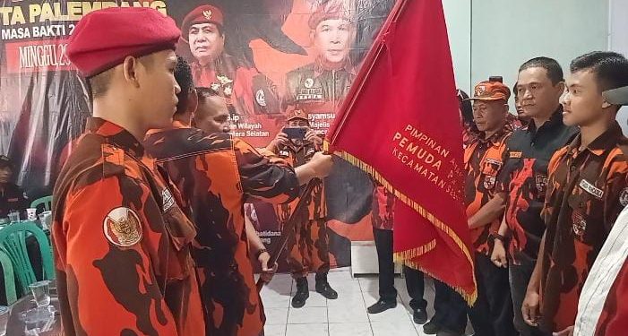 Rapat Pemilihan Pengurus Ranting Serentak PAC Pemuda Pancasila Seberang Ulu Dua Palembang 2025-2027