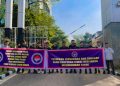 Mahasiswa Demo di Depan Kantor Kejati Sumsel Desak Penegakan Hukum Kasus Pembongkaran Pasar Cinde