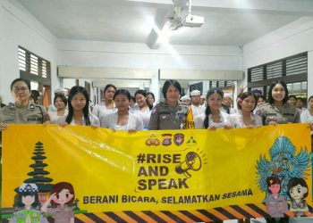 Edukasi Tertib Lalu Lintas dan Kamtibmas untuk Siswa SMK Pariwisata oleh Polwan Tabanan