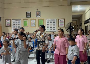 Polwan Tabanan Sosialisasikan Bahaya Kekerasan Seksual di SLB C Kerambitan Ajak Siswa Berani Bersuara