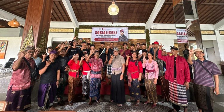Sosialisasi Empat Pilar MPR RI Menanamkan Nilai Kebangsaan Sejak Dini di Desa Belumbang