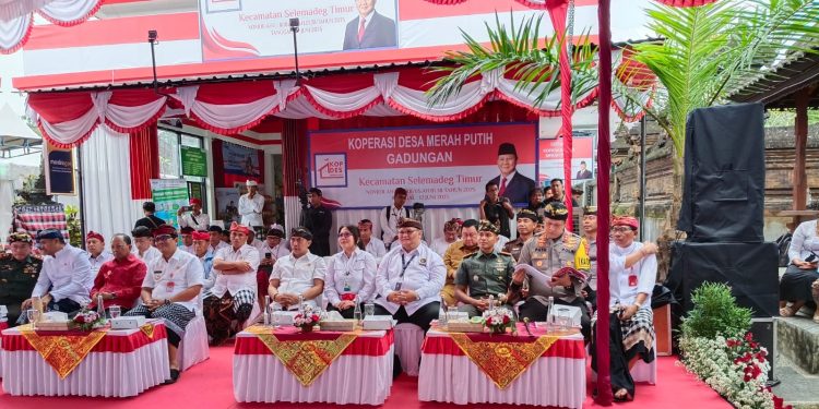Koperasi Desa Merah Putih Diluncurkan, Kapolres Tabanan Dukung Kedaulatan Ekonomi Rakyat