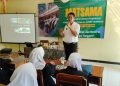 Edukasi Siswa Madrasah Al Amin oleh Kasat Narkoba Tabanan tentang Bahaya Narkoba Sejak Dini