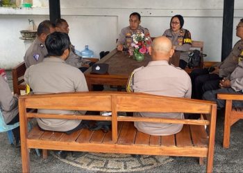Kepala Polsek Seltim Serukan Kedisiplinan dan Profesionalisme Personil untuk Jaga Kesehatan dan Citra