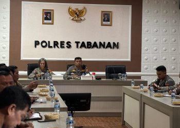 Pemeriksaan Kinerja Kamseltibcar Lantas dan Dukungan Transparansi RS Bhayangkara Tabanan