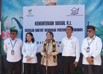 Tinjau Sekolah Rakyat di Tabanan Dukung Penuh Program Prioritas Pemerintah