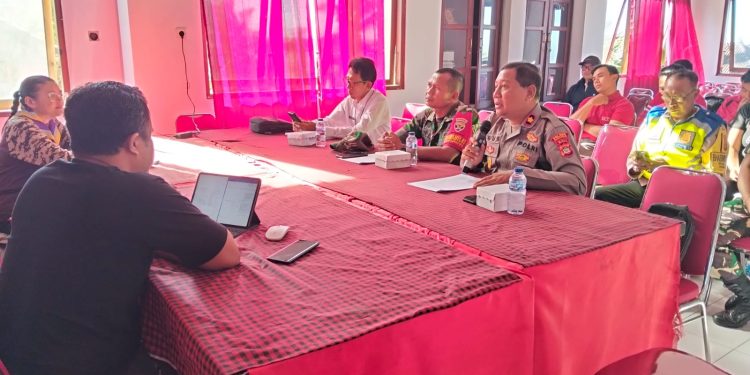 Dukung Pembinaan Generasi Muda, Kapolsek Baturiti Hadiri Rapat Teknik Lomba LKBB Pramuka