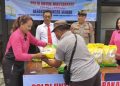 Beras Murah Habis dalam 30 Menit, Gerakan Pangan Murah Polsek Seltim Ramai Direspons Warga