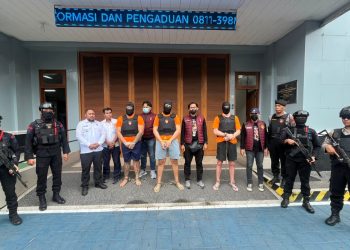 Usai Rekonstruksi Kasus Penembakan, Polres Titipkan 3 Tersangka WNA ke Lapas Kerobokan