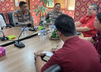 Rapat Koordinasi Pengamanan Wisata Internasional Jelang Festival Tanah Lot 2025 di Kediri